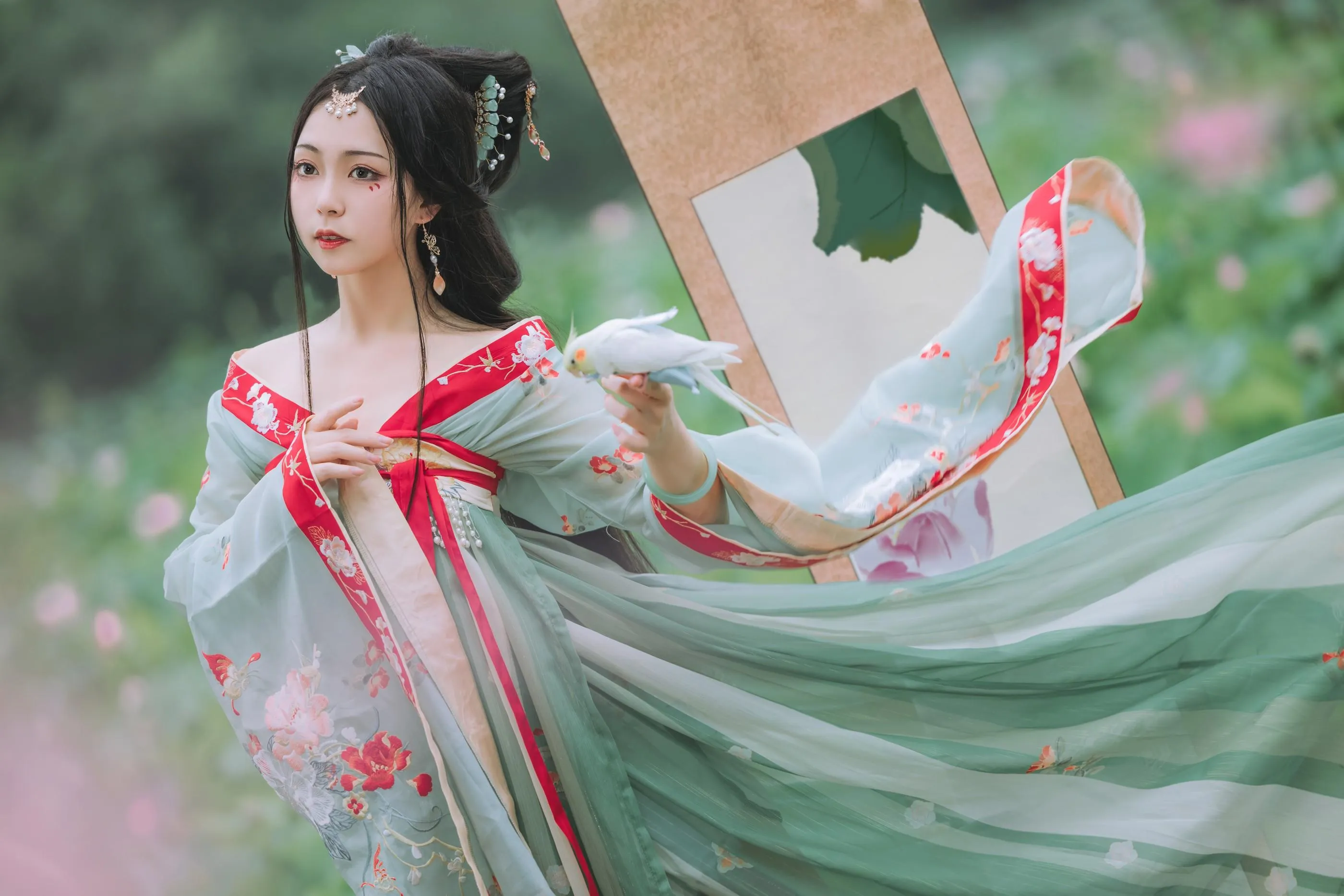 [YITUYU艺图语]2022.08.13 风荷举 阡墨红尘 [22P]插图7
